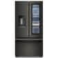 KitchenAid 23.8 Cu. Ft. Counter-Depth French Door Refrigerator with ClearVue in Black Ore, , large