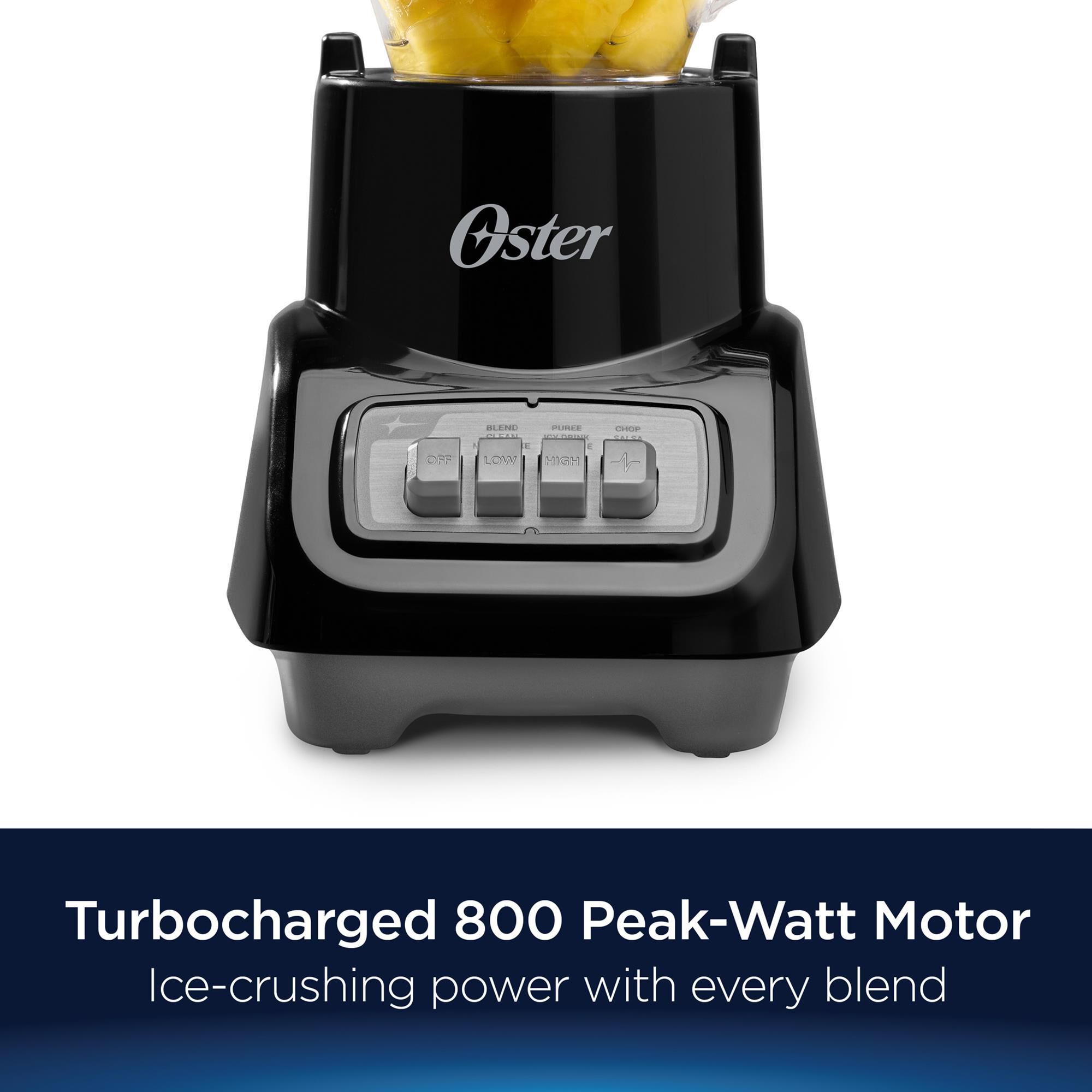 Oster Turbo 5-Speed Countertop Blender in Black