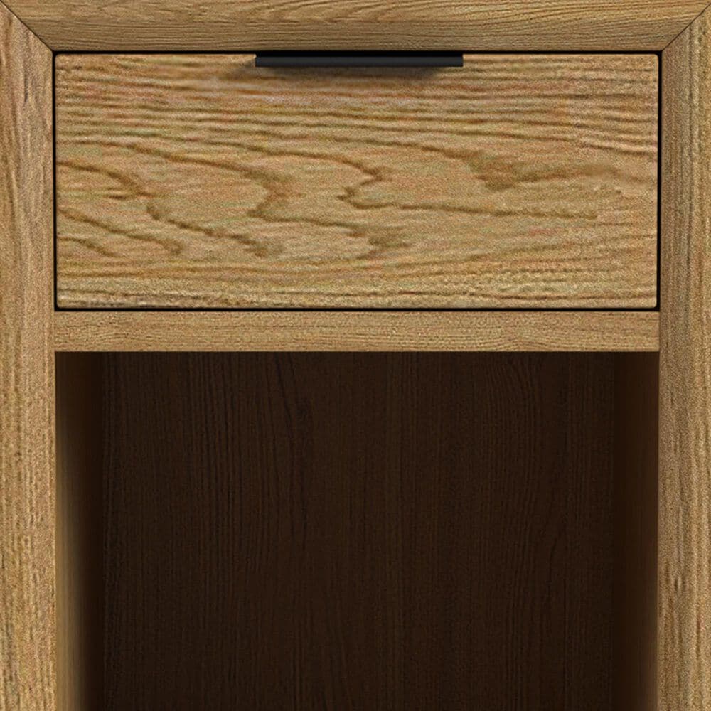 Hawthorne Furniture Newport Chairside Table in Natural Oak, , large
