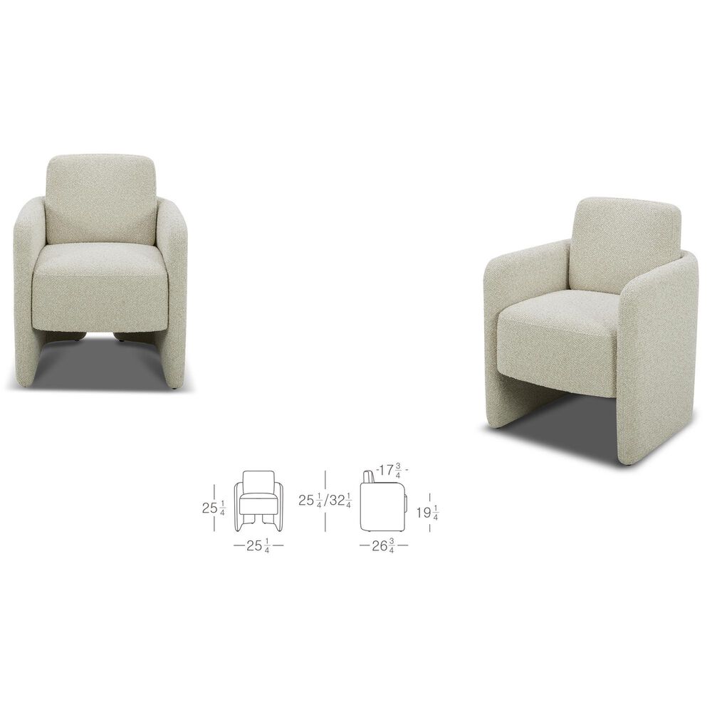 Interlochen Arm Chair in Tasmin Linen, , large