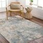 Surya Dresden Taupe, Off-White, Deep Teal, Dusty Sage, Ink Blue, Mustard and Light Gray 6"7" x 9"6" Area Rug, , large