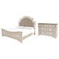 Ashley Realyn 2-Piece King Panel Bedroom Set in Chipped White, , large