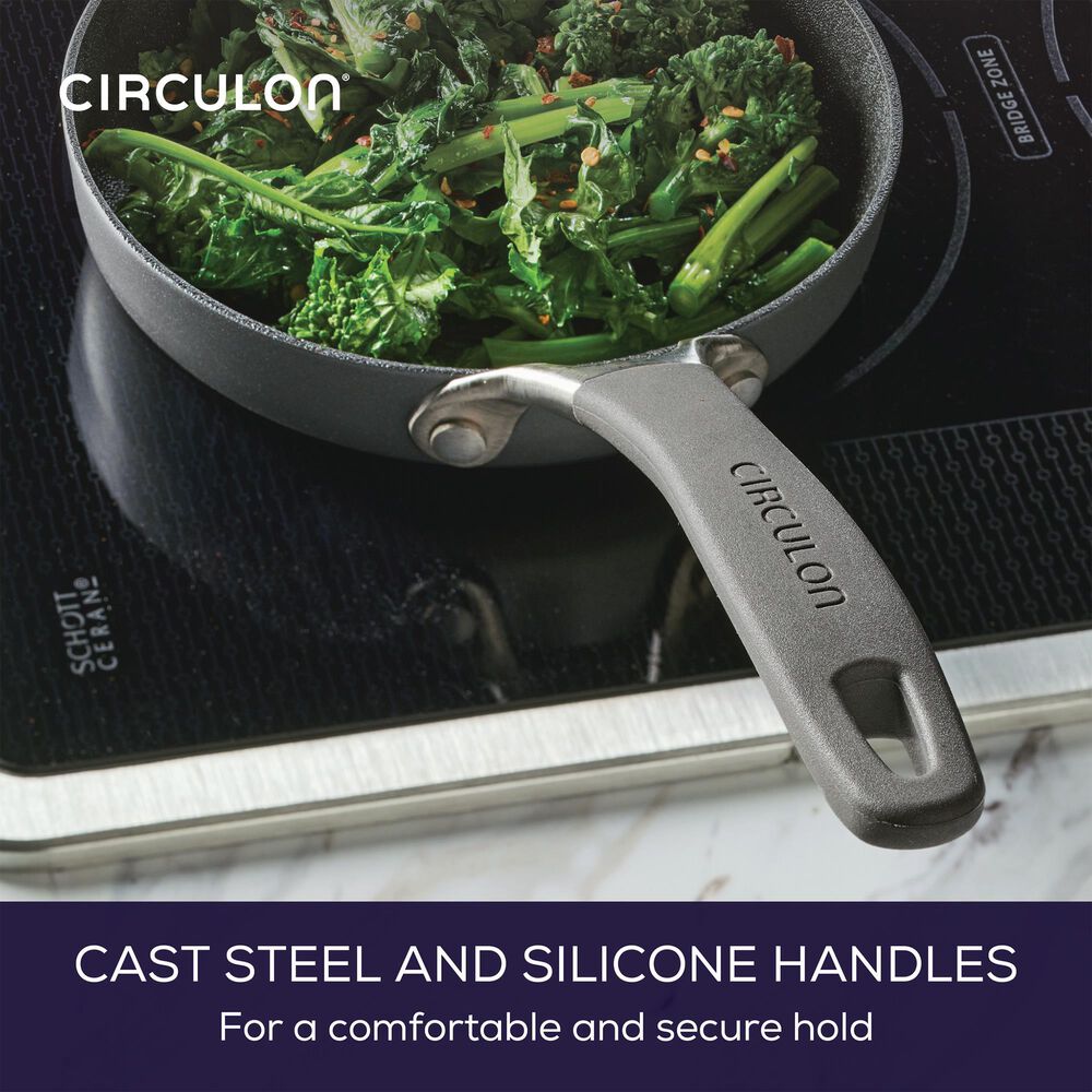 Circulon A1 Series 6.25&quot; ScratchDefense Frying Pan in Graphite, , large