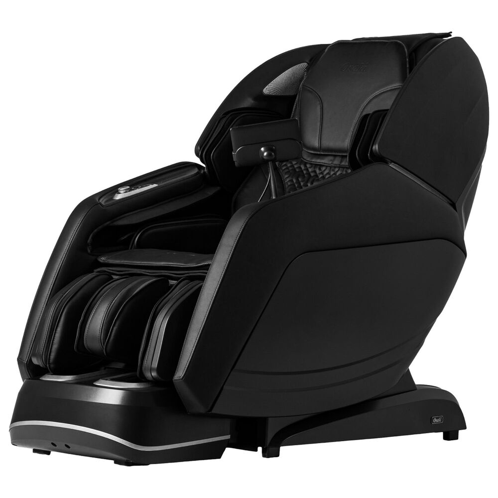 Osaki Platinum 4D and 3D Manhattan Duo Zero Gravity Massage Chair in Black, , large