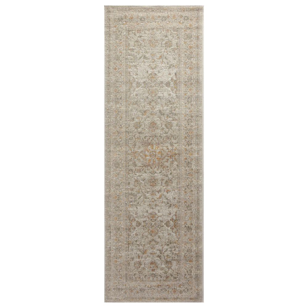 Chris Loves Julia x Loloi Rosemarie 2&#39;7&quot; x 10&#39; Ivory and Natural Runner, , large
