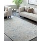 Surya Avellino 12" x 15" Light Beige, Deep Teal, Light Olive, Gray, Tan and Denim Area Rug, , large