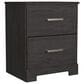 Ashley Belachime 4 Piece Queen Bedroom Set in Dark Charcoal, , large