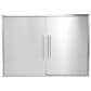 Coyote Outdoor 36" Double Access Doors in Stainless Steel, , large