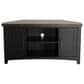 Radius Ashford 50" Corner Entertainment Center in Black and Brown, , large