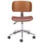 Zuo Modern Duravel Office Chair in Chrome, , large