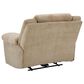 Ashley Tip-Off Power Recliner with Adjustable Headrest in Wheat, , large