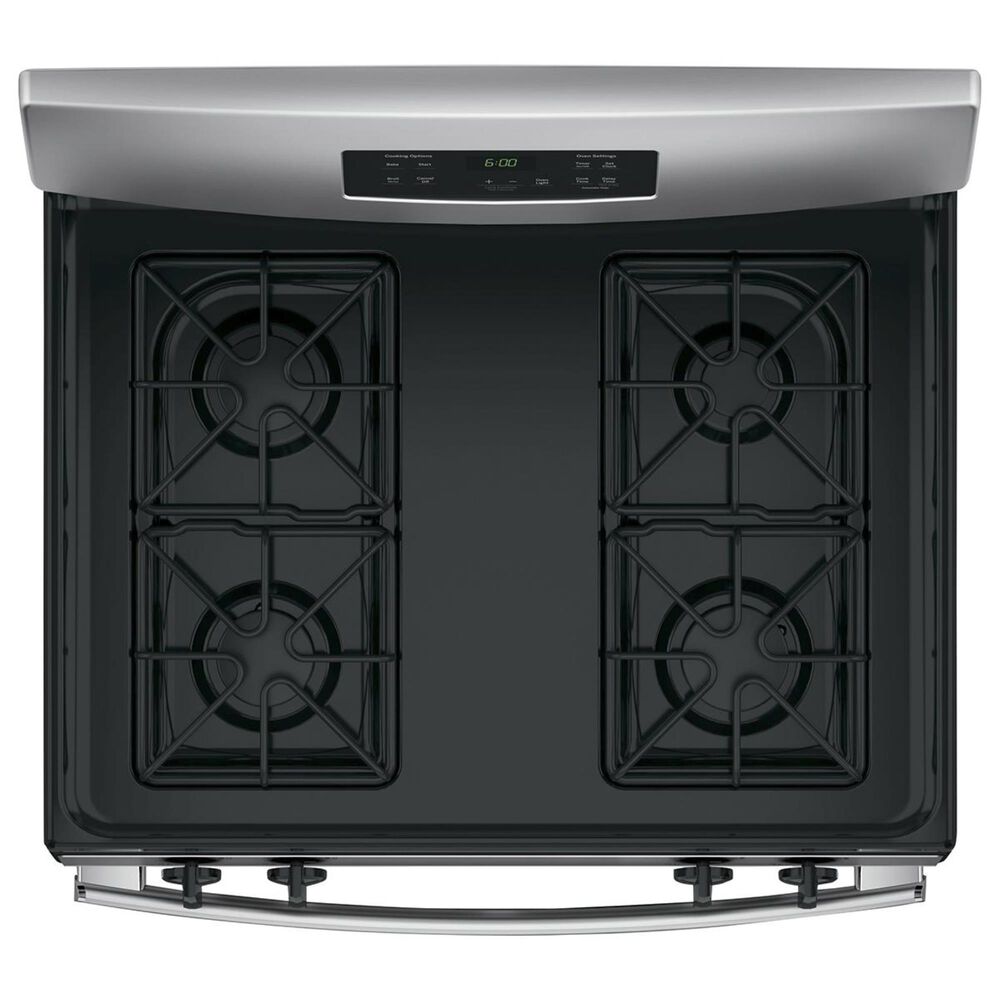 GE Appliances 4.8 Cu. Ft. Freestanding Gas Range in Stainless Steel, , large