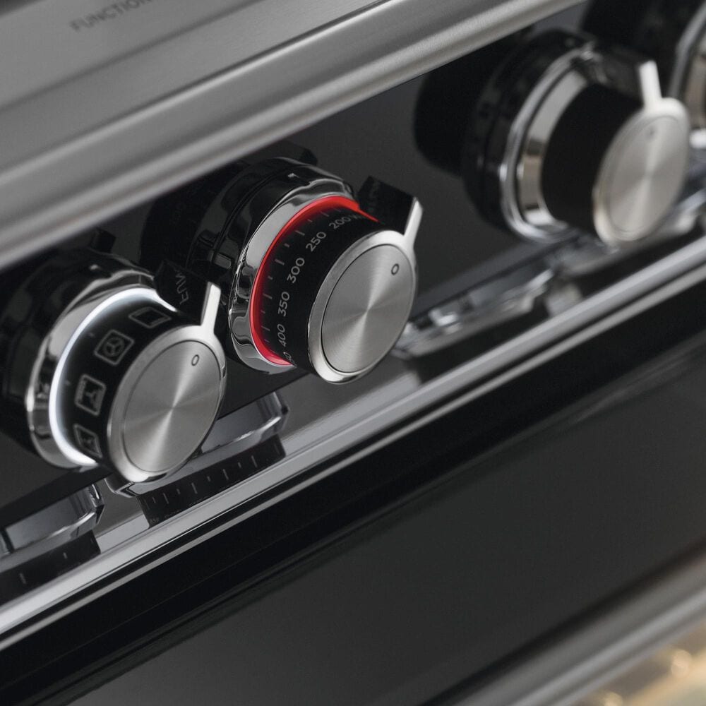 Fisher &amp; Paykel 36&quot; Classic Induction Range with 5 Burners in Black, , large