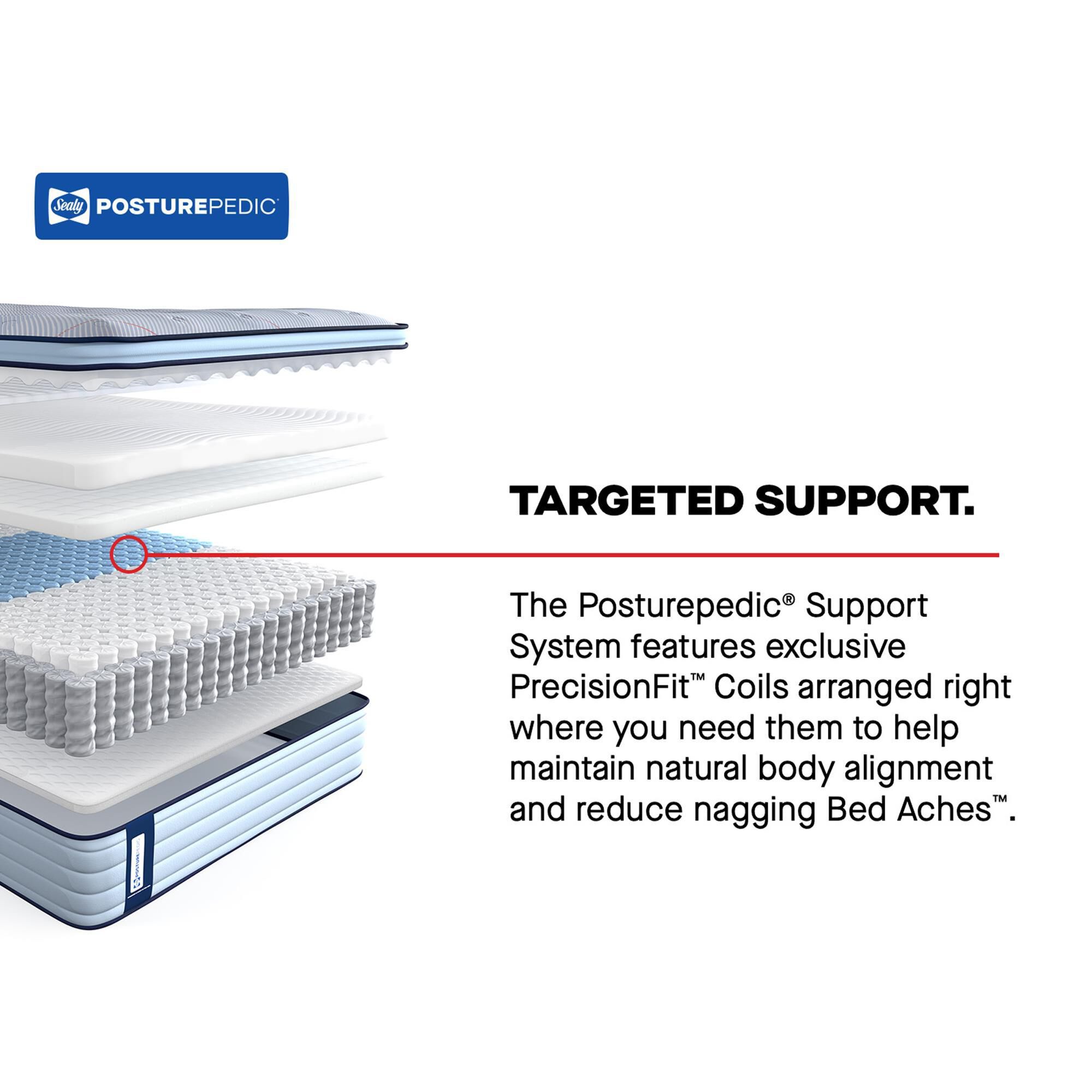 Sealy Posturepedic Spring Kinney Plush Pillow Top Twin Mattress