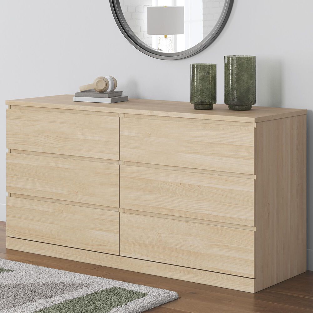 Ashley Onita 6-Drawer Dresser in Natural, , large