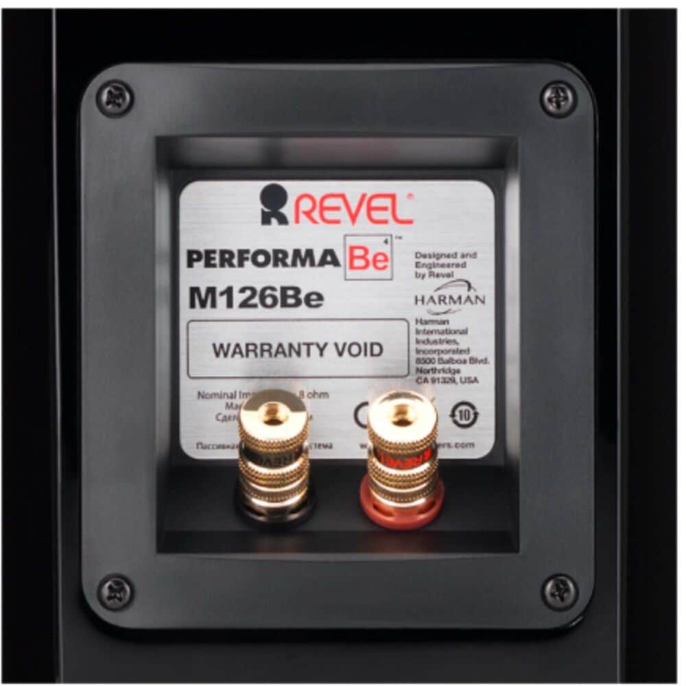 Revel 2-Way 6.5" Bookshelf Loudspeaker in Black, , large