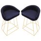 Lumisource Canary Counter Stool in Blue/Gold (Set of 2), , large