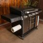 Blackstone 36" Griddle Cooking Station with Cabinets in Stainless Steel and Black, , large