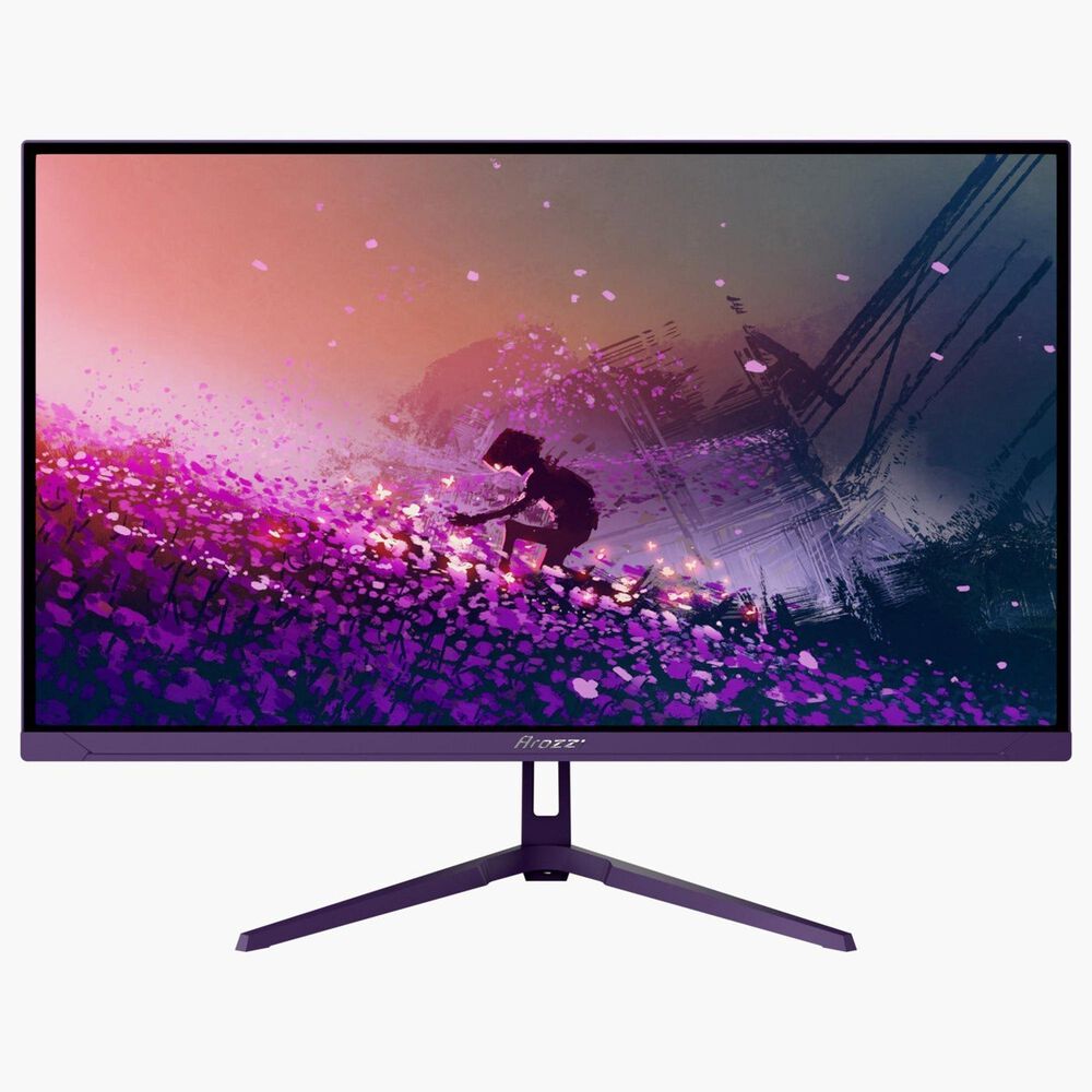 Arozzi Nova 27" IPS 180Hz Gaming Monitor in Purple, , large
