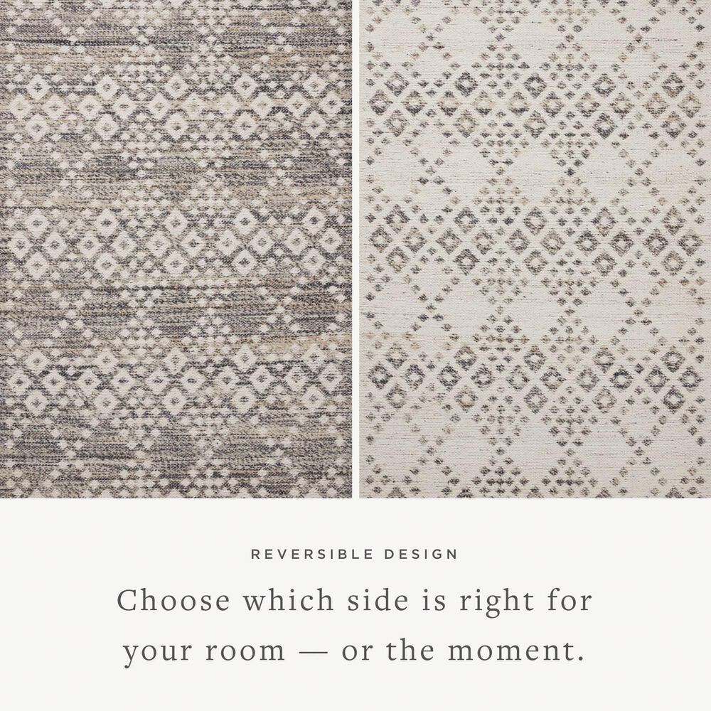 Angela Rose Rivers 2&#39;3&quot; x 3&#39;9&quot; Denim and Ivory Area Rug, , large