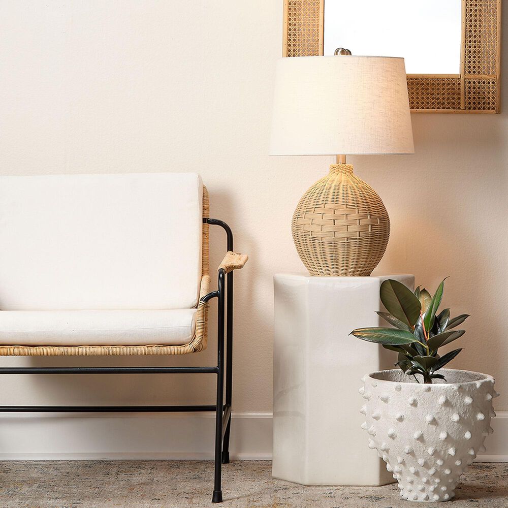 Splendor Living Kingsley Small Side Table in White, , large
