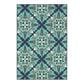 Oriental Weavers Meridian 2206B 7"10" x 10"10" Blue Area Rug, , large