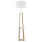 Lumisource Cosmo Floor Lamp in Gold and White, , large