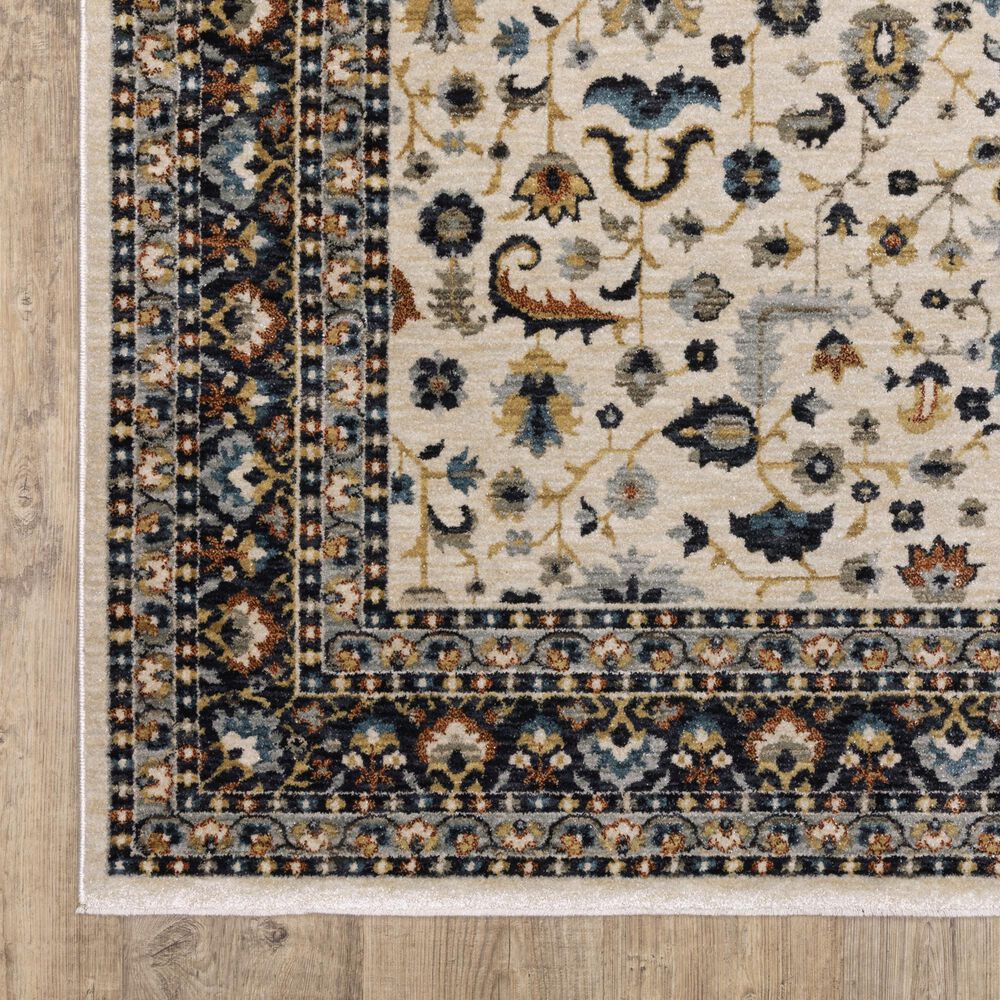 Oriental Weavers Eliana Beige and Multicolor 9&#39;10&quot; x 12&#39;10&quot; Area Rug, , large