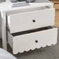 Modway Emmeline Scalloped 2 Drawer Nightstand in White, , large