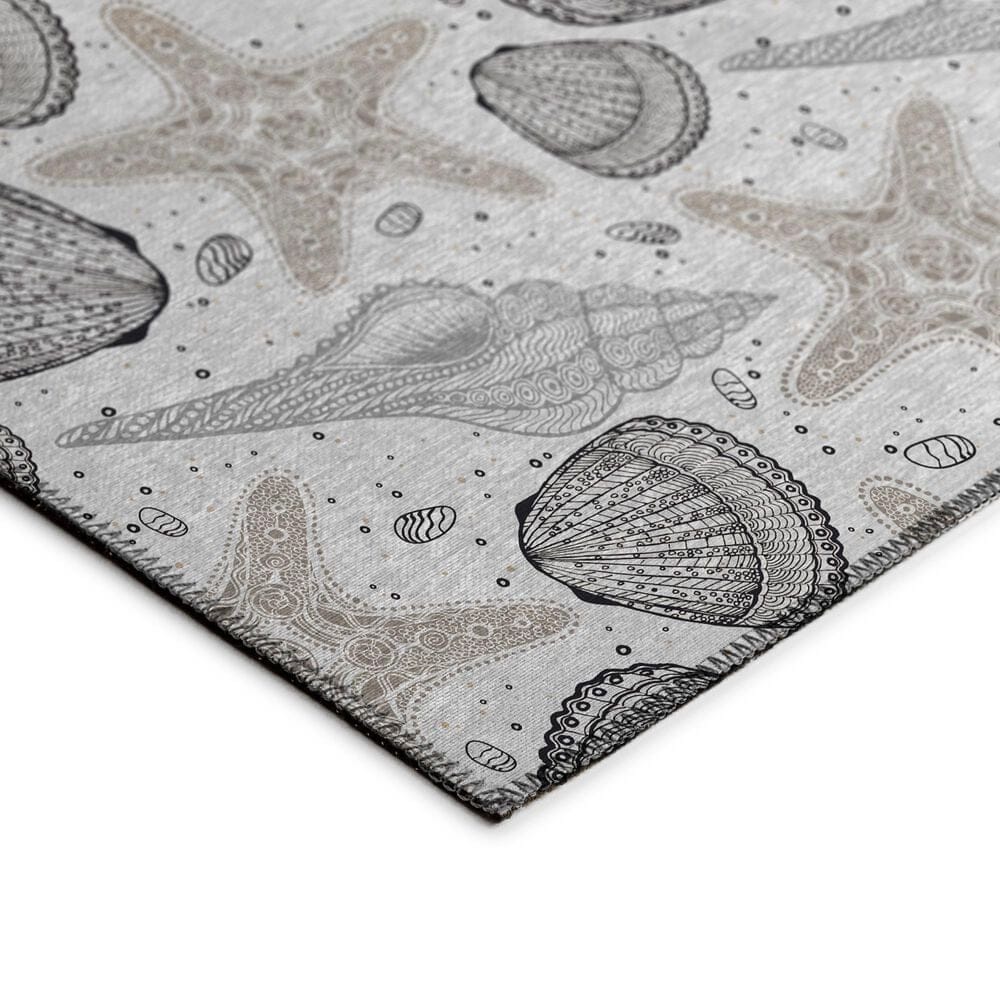 Dalyn Rug Company Seabreeze SZ4 10&#39; x 14&#39; Silver Area Rug, , large
