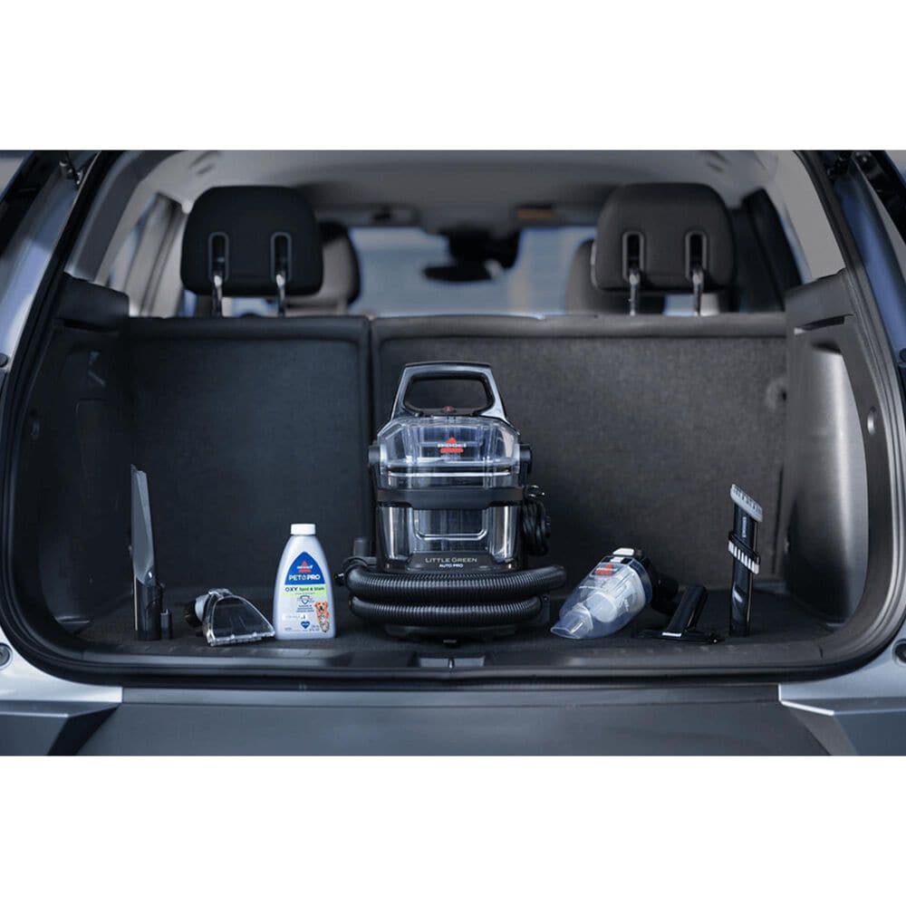 Bissell Little Green Auto Pro Portable Carpet Cleaner in Titanium, , large