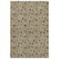 Dalyn Rug Company Soft Essentials Floral Coffee 9" x 12" Indoor/Outdoor Area Rug, , large