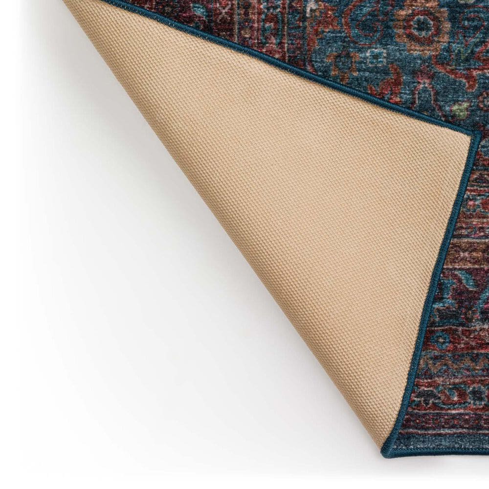 Dalyn Rug Company Jericho Traditional 2&#39;6&quot; x 8&#39; Navy Indoor/Outdoor Runner, , large