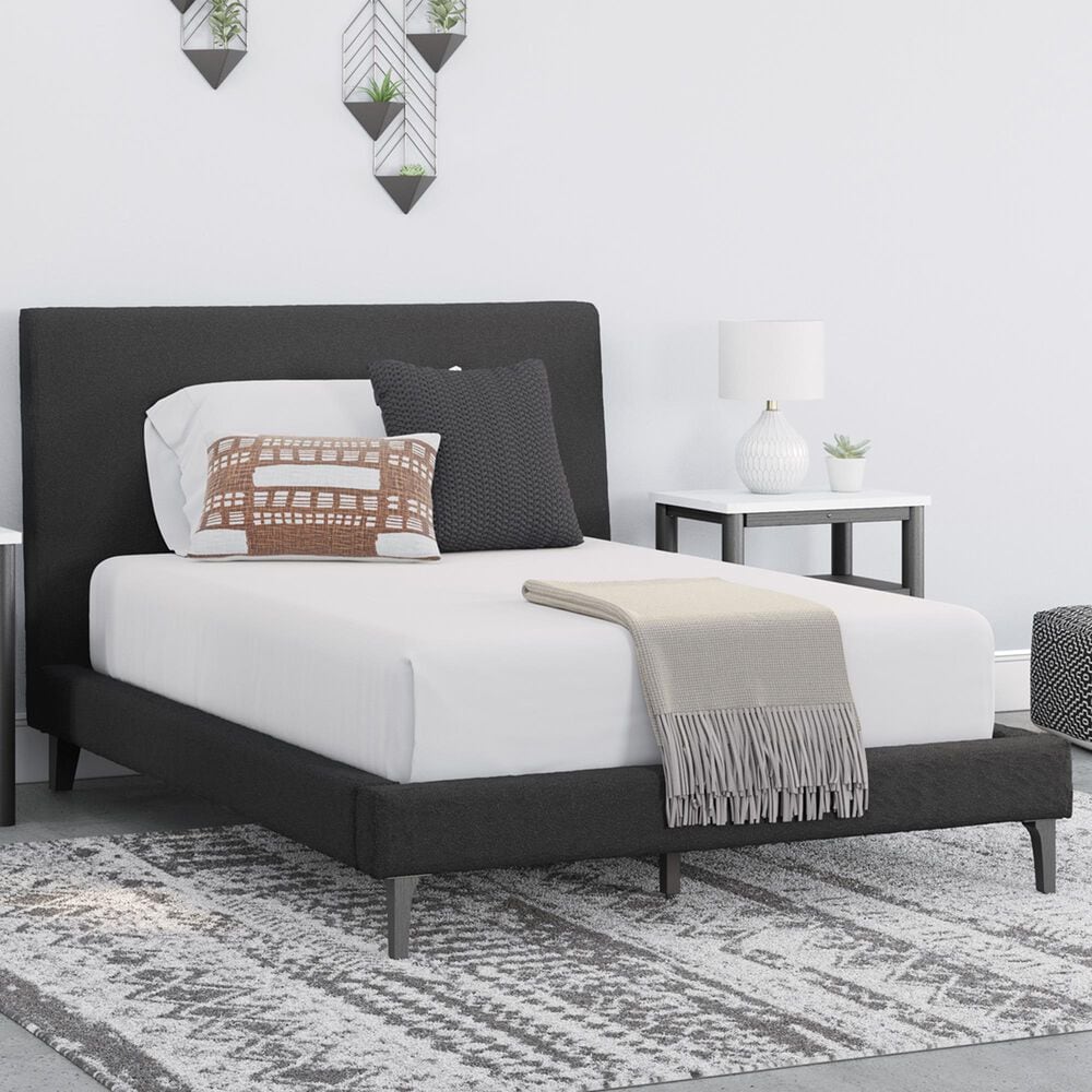 Ashley Cadmori Full Upholstered Bed in Black, , large