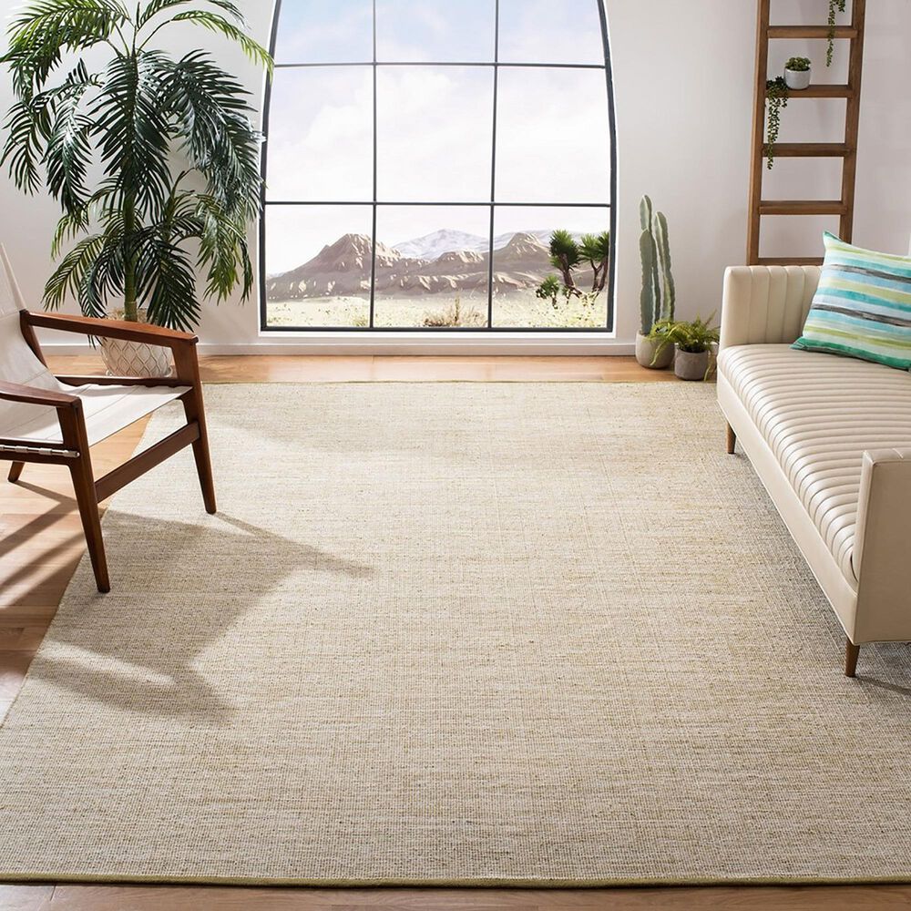 Safavieh Montauk 9&#39; x 12&#39; Green Olive Area Rug, , large