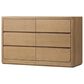 Eastern Shore Modena 2-Piece Convertible Crib and Dresser Nursery Set in Natural, , large