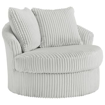 Ashley Gramwell Swivel Chair in Alloy, , large