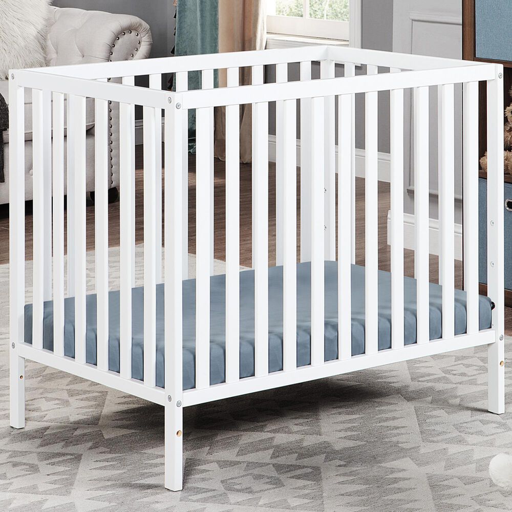 Suite Bebe Palmer Mini Crib in White, , large