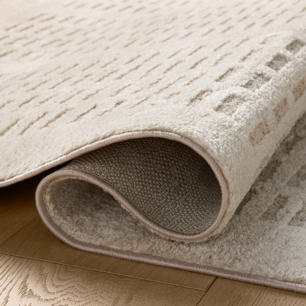 Amber Lewis x Loloi Monty 9&#39;2&quot; x 13&#39; Ivory and Beige Area Rug, , large