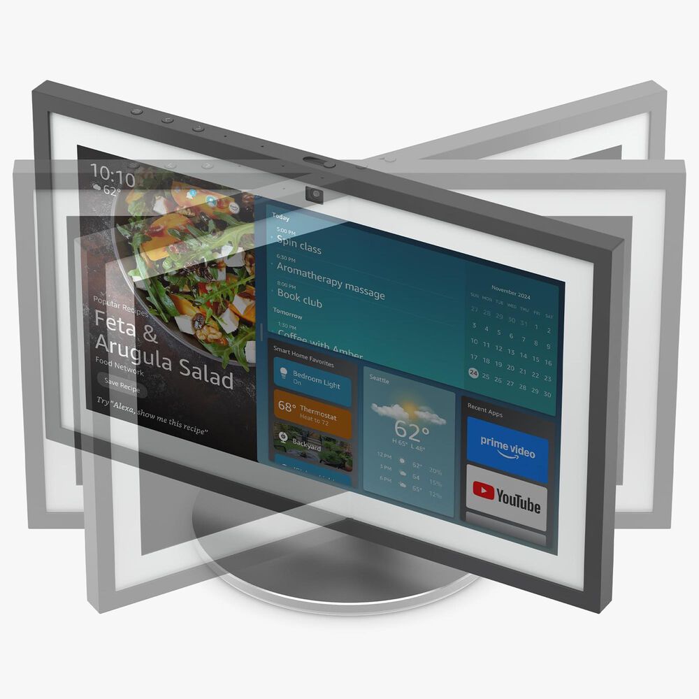 Amazon Premium Adjustable Stand for Echo Show 15 in Aluminium, , large