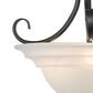 Vaxcel Babylon 3-Light Semi Flush Mount in Oil Burnished Bronze, , large
