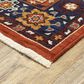 Oriental Weavers Lilihan Medallion 2061V 2" x 6" Red and Blue Scatter Rug, , large