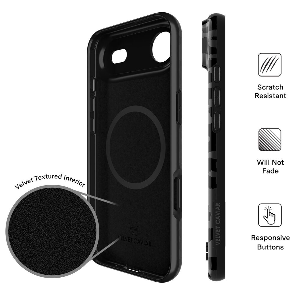 Velvet Caviar MagSafe Case For Apple iPhone Air in Black Leopard, , large