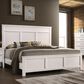 New Heritage Andover King Panel Bed in White, , large
