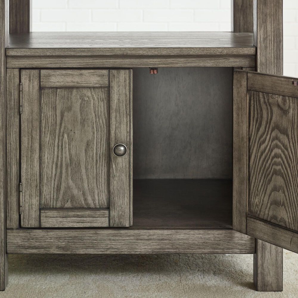 Crystal City Grayson 6Piece Counter Height Dining Set in Driftwood