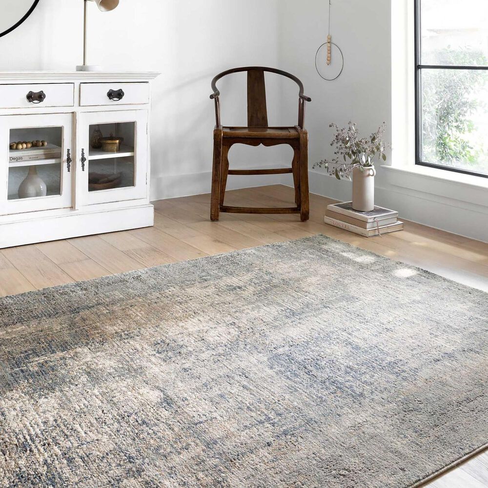 Loloi II Teagan TEA-05 7&#39;11&quot; x 10&#39;6&quot; Denim and Slate Area Rug, , large