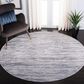 Safavieh Orchard ORC668 6"7" Round Grey and Blue Area Rug, , large