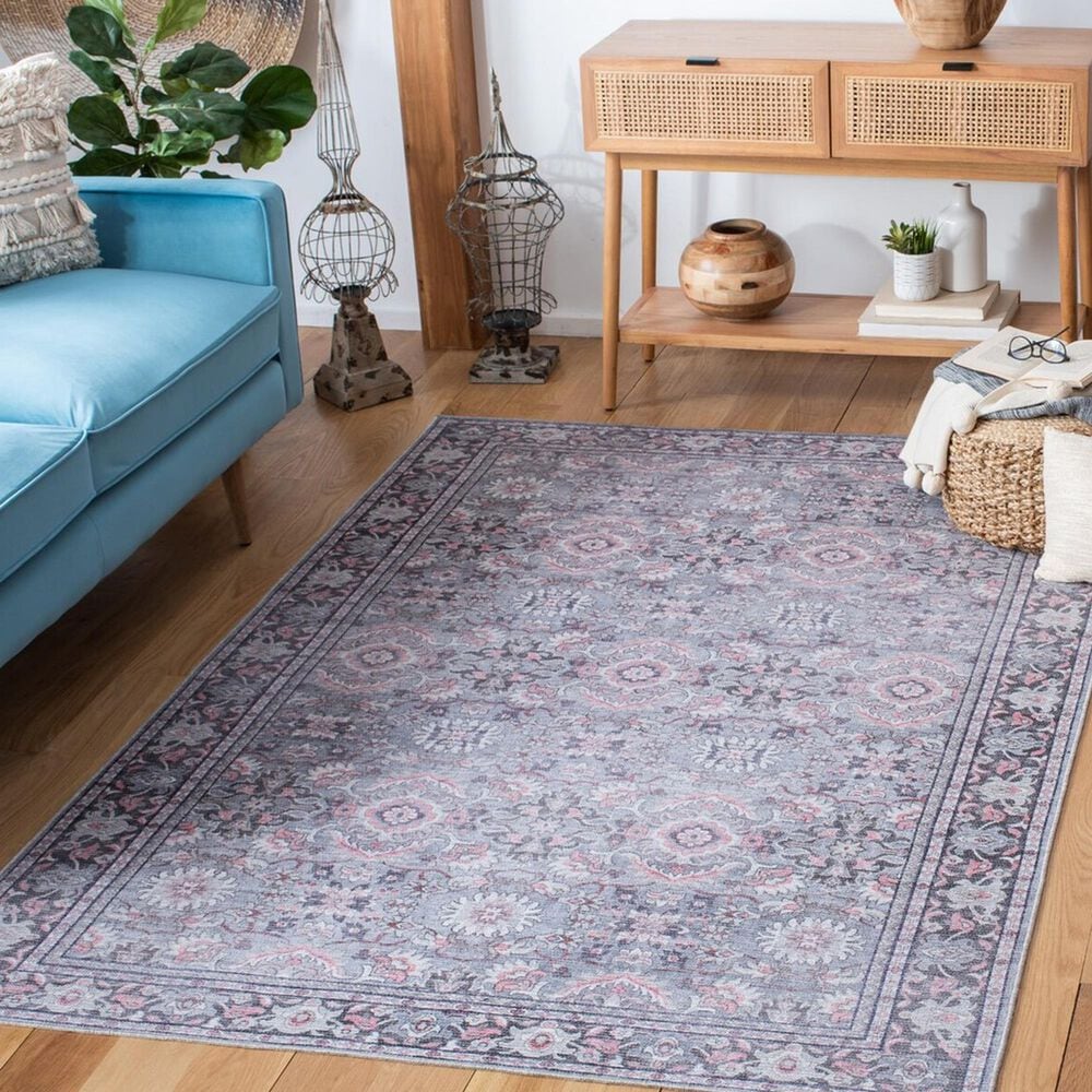 Safavieh Serapi 9&#39; x 12&#39; Grey and Pink Area Rug, , large