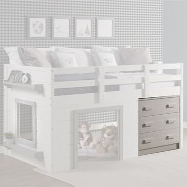 Forest Grove Sweet Dreams 3 Drawer Chest in White and Grey, , large