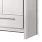 Lexora Home Lafarre 36" Single Bathroom Vanity in White with 2 cm White Cultured Marble Top and Rectangular Sink, , large